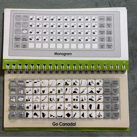 Cricut Go Canada shapes and font - Picture 14 of 16